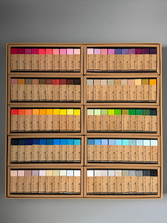 BIG OIL PASTEL Baby 100 colors limited set No,11 #Earth