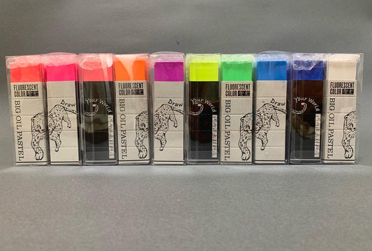 BIG OIL PASTEL Fluorescent peach