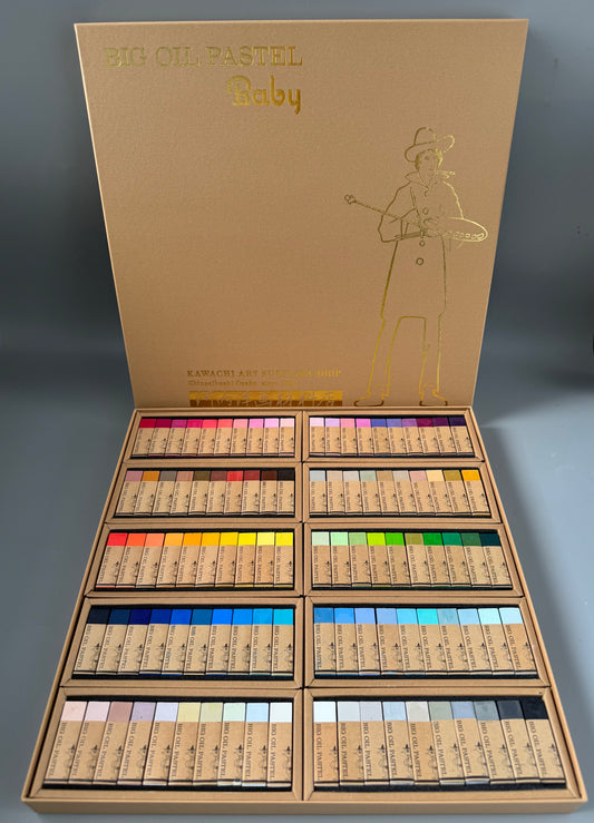 BIG OIL PASTEL Baby 100 colors limited set No,11 #Earth