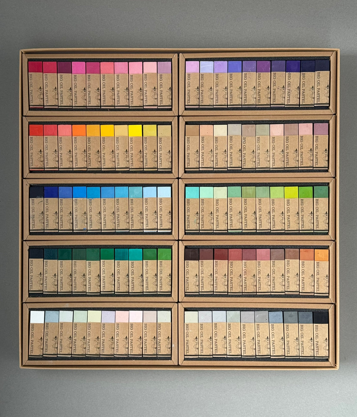 NEW✨BIG OIL PASTEL Baby 100 colors limited set No,13 #A New Breeze