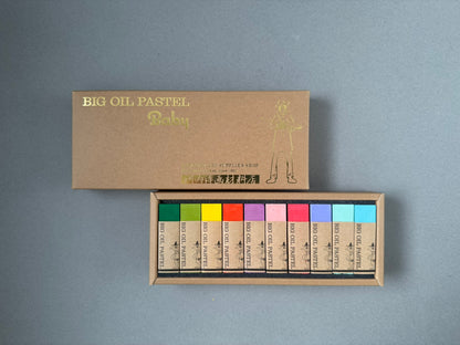 NEW✨BIG OIL PASTEL Baby 10 colors limited set No,98 #A Flower Field on a Sunny Day